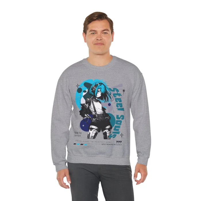Bluza z nadrukiem Steel Souls